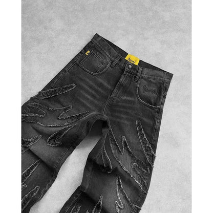 REABEL - Retro Wide-leg Denim