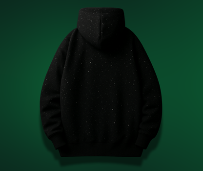 Rhinestone Chrome Oversized Hoodie