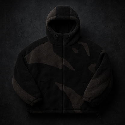 Lambswool Fluffy Zip Jacket