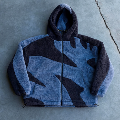 Lambswool Fluffy Zip Jacket
